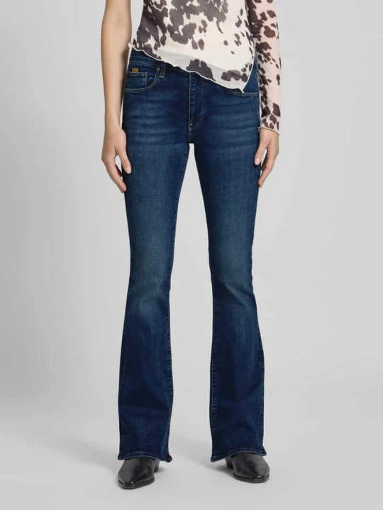 Zdjęcie produktu Jeansy rozkloszowane z 5 kieszeniami G-Star Raw Granatowy
