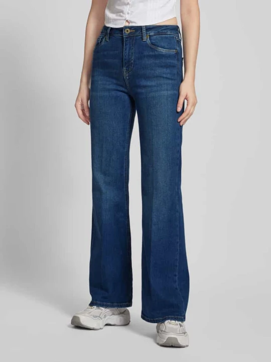 Zdjęcie produktu Jeansy rozkloszowane z 5 kieszeniami Pepe Jeans Niebieski