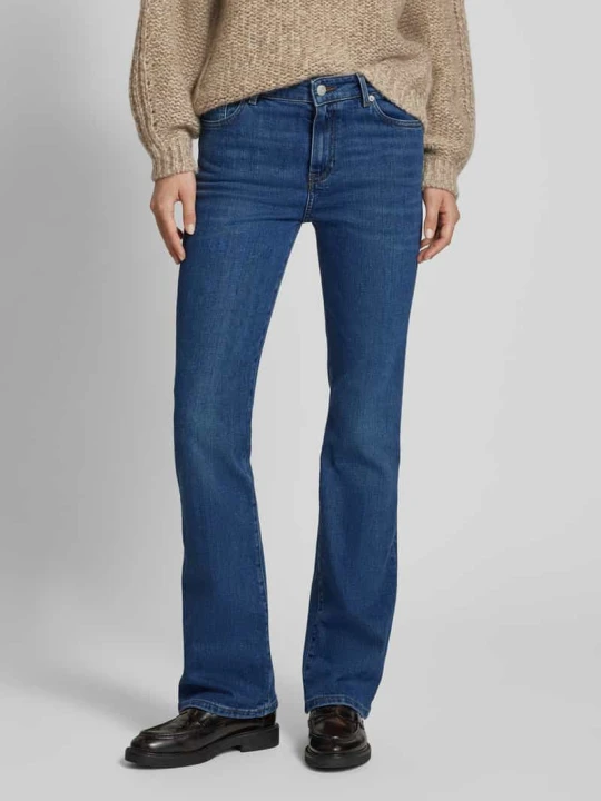 Zdjęcie produktu Jeansy rozkloszowane z 5 kieszeniami Tommy Hilfiger Jeansowy niebieski