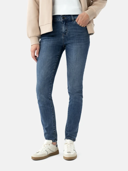 Zdjęcie produktu Jeansy rurki, Slim Fit, D-MONTANA 16 Volcano Niebieski