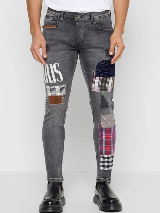 Zdjęcie produktu Jeansy Skinny Fit 2Y Premium szary