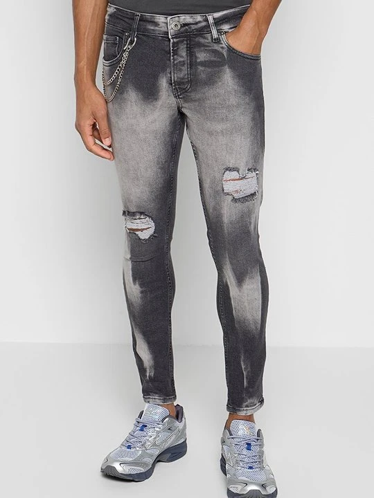 Zdjęcie produktu Jeansy Skinny Fit 2Y Premium szary