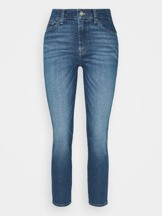 Zdjęcie produktu Jeansy Skinny Fit 7 For All Mankind niebieski denim