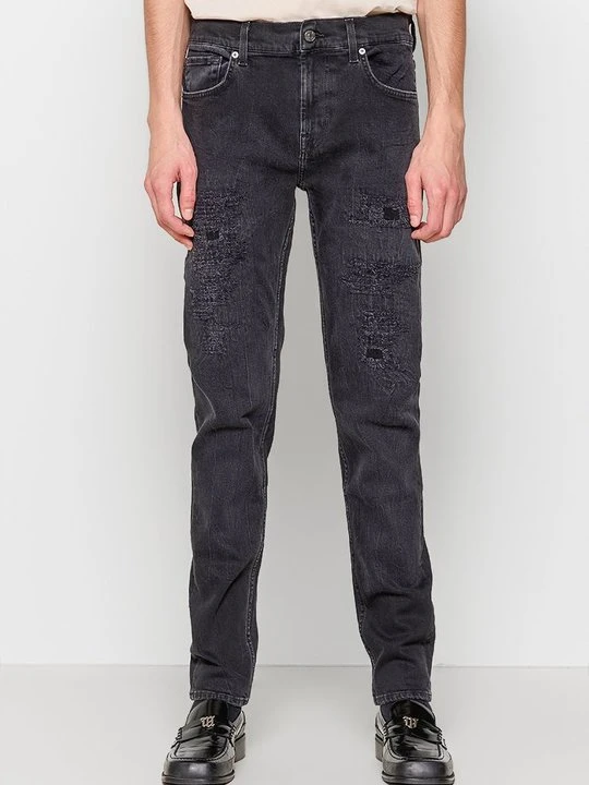 Zdjęcie produktu Jeansy Skinny Fit 7 For All Mankind ciemnoszary