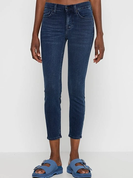 Zdjęcie produktu Jeansy Skinny Fit 7 For All Mankind granatowy