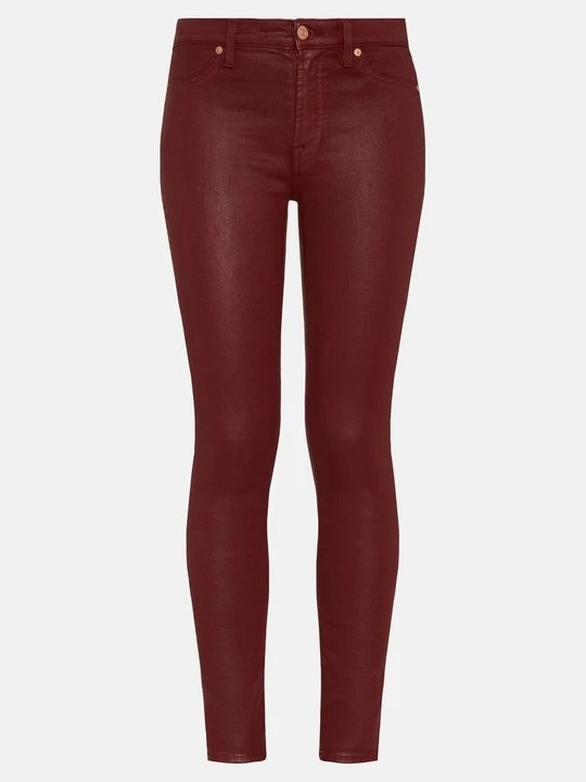 Zdjęcie produktu Jeansy Skinny Fit 7 For All Mankind czerwony