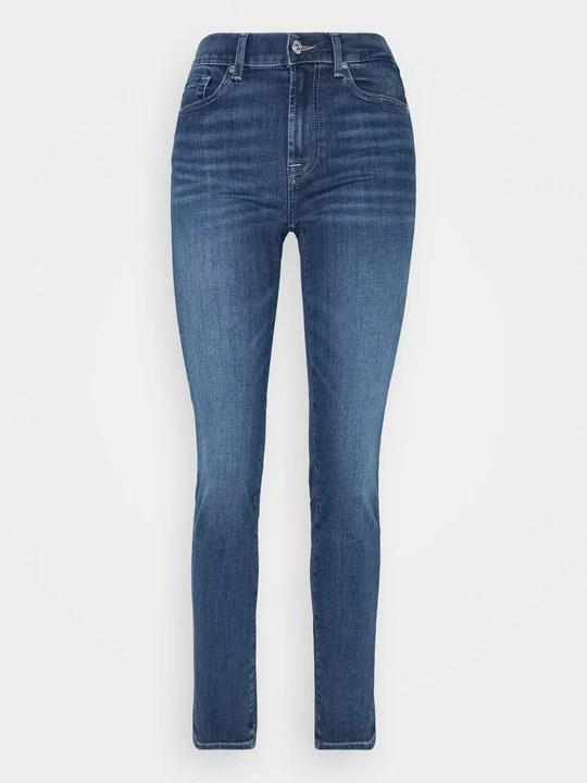 Zdjęcie produktu Jeansy Skinny Fit 7 For All Mankind niebieski denim