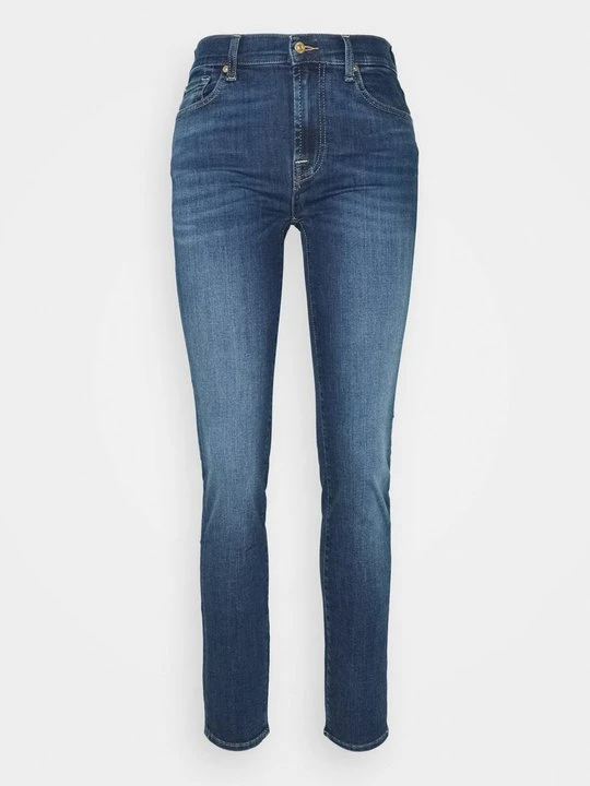 Zdjęcie produktu Jeansy Skinny Fit 7 For All Mankind niebieski denim