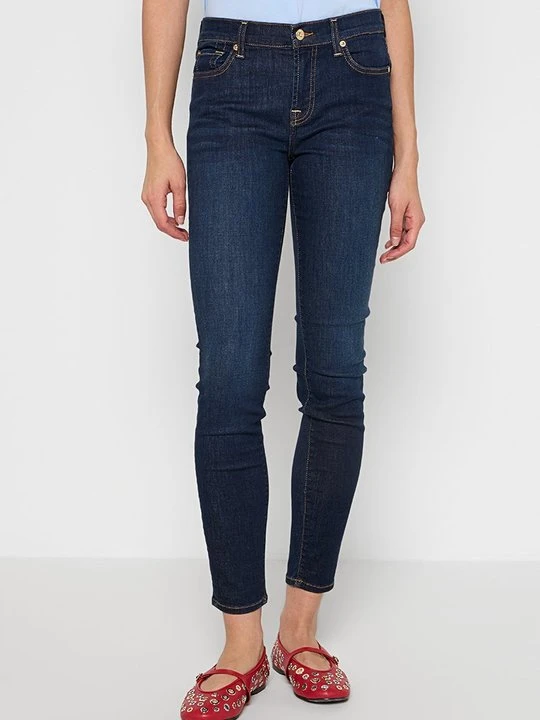 Zdjęcie produktu Jeansy Skinny Fit 7 For All Mankind granatowy