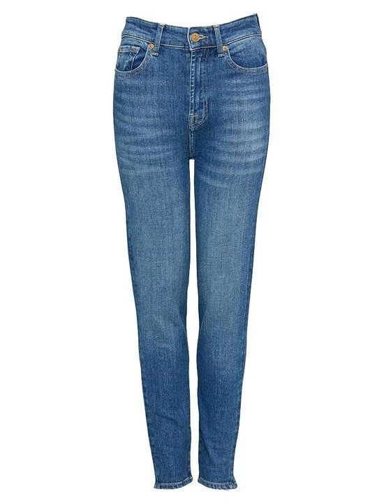 Zdjęcie produktu Jeansy Skinny Fit 7 For All Mankind niebieski