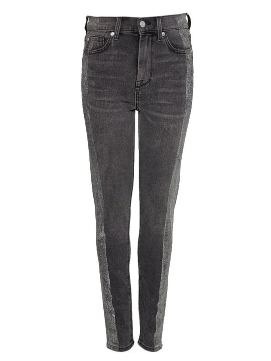 Zdjęcie produktu Jeansy Skinny Fit 7 For All Mankind szary