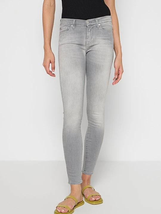 Zdjęcie produktu Jeansy Skinny Fit 7 For All Mankind jasnoszary