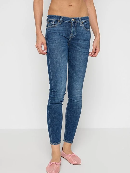 Zdjęcie produktu Jeansy Skinny Fit 7 For All Mankind granatowy