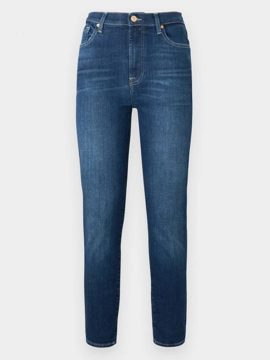 Zdjęcie produktu Jeansy Skinny Fit 7 For All Mankind niebieski denim