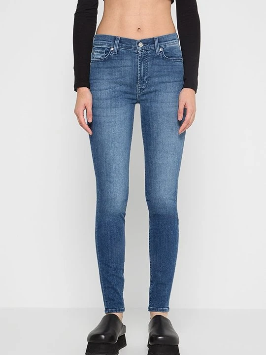 Zdjęcie produktu Jeansy Skinny Fit 7 For All Mankind niebieski
