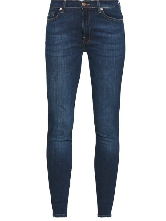 Zdjęcie produktu Jeansy Skinny Fit 7 For All Mankind granatowy