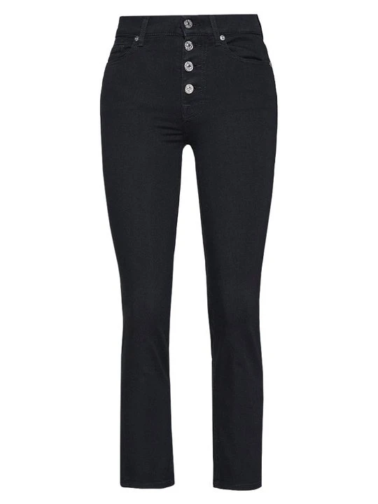 Zdjęcie produktu Jeansy Skinny Fit 7 For All Mankind czarny