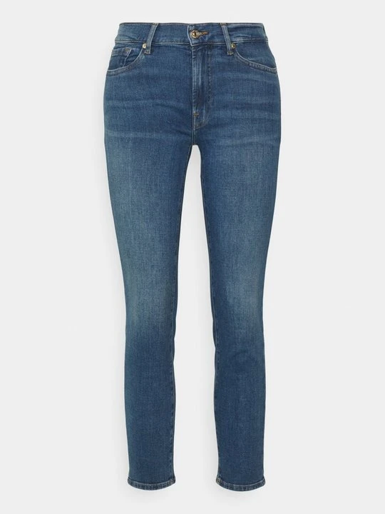 Zdjęcie produktu Jeansy Skinny Fit 7 For All Mankind niebieski denim