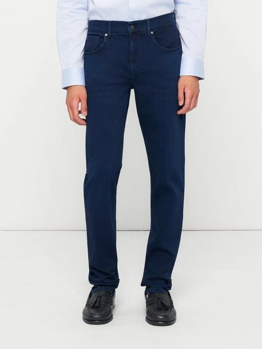 Zdjęcie produktu Jeansy Skinny Fit 7 For All Mankind granatowy