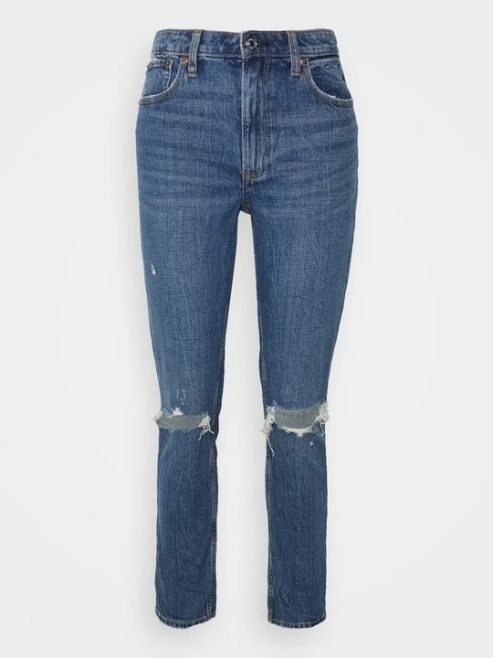 Zdjęcie produktu Jeansy Skinny Fit Abercrombie & Fitch ciemnoniebieski