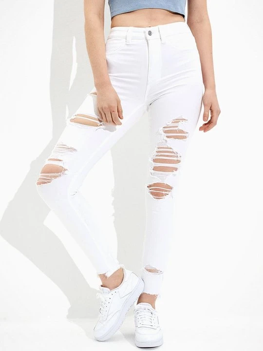 Zdjęcie produktu Jeansy Skinny Fit American Eagle biały