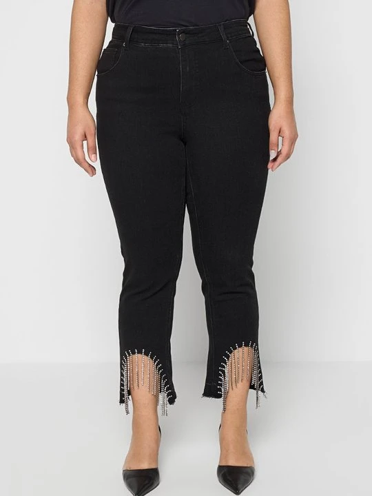 Zdjęcie produktu Jeansy Skinny Fit Apart czarny