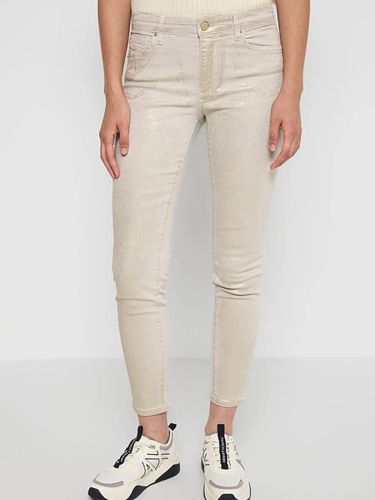 Zdjęcie produktu Jeansy Skinny Fit Armani Exchange beżowy