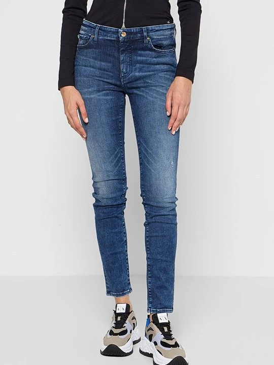Zdjęcie produktu Jeansy Skinny Fit Armani Exchange granatowy
