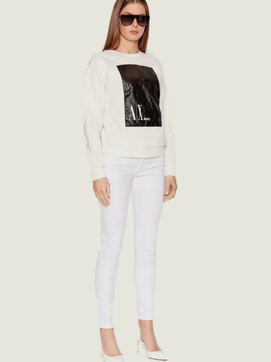 Zdjęcie produktu Jeansy Skinny Fit Armani Exchange biały