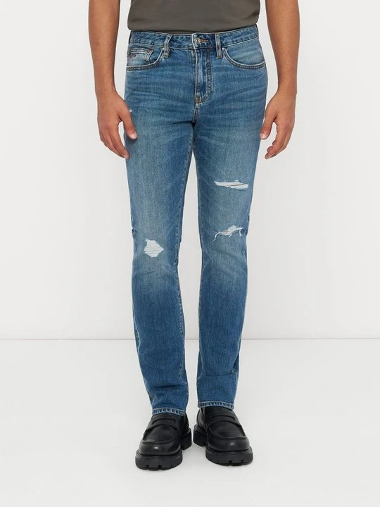 Zdjęcie produktu Jeansy Skinny Fit Armani Exchange jasnoniebieski denim