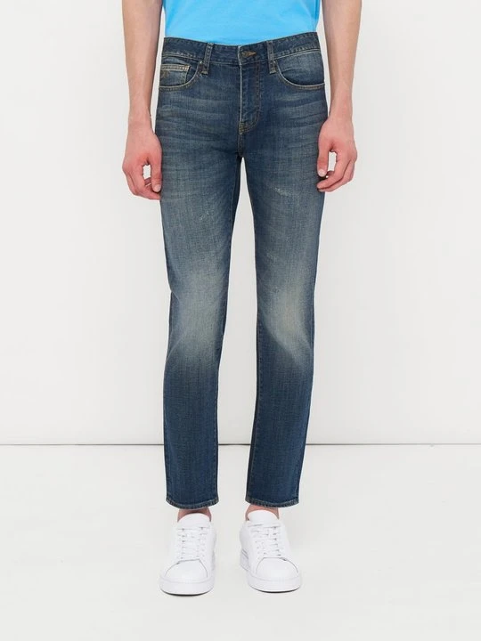 Zdjęcie produktu Jeansy Skinny Fit Armani Exchange niebieski denim