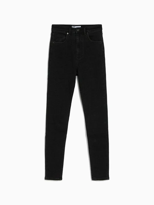 Zdjęcie produktu Jeansy Skinny Fit Bershka czarny