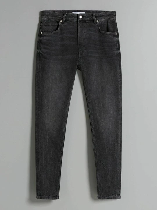 Zdjęcie produktu Jeansy Skinny Fit Bershka szary