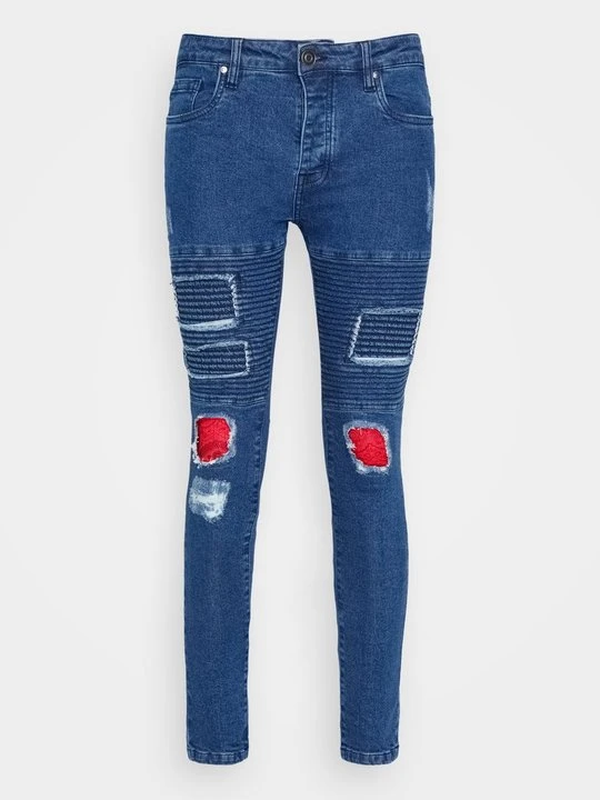 Zdjęcie produktu Jeansy Skinny Fit Brave Soul niebieski