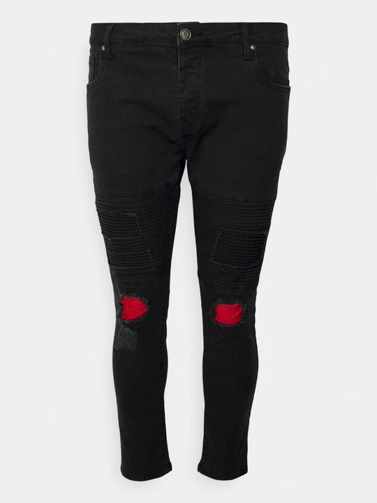 Zdjęcie produktu Jeansy Skinny Fit Brave Soul szary