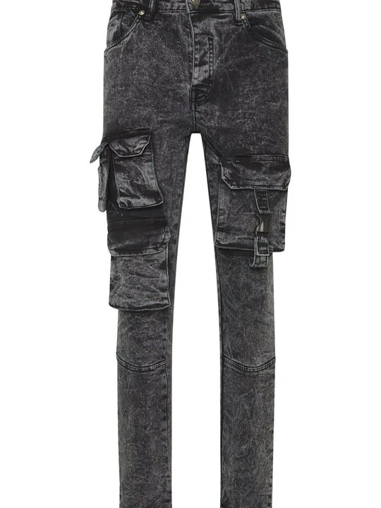 Zdjęcie produktu Jeansy Skinny Fit Brave Soul szary