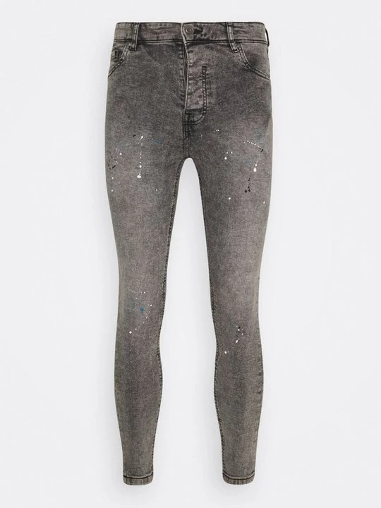 Zdjęcie produktu Jeansy Skinny Fit Brave Soul szary