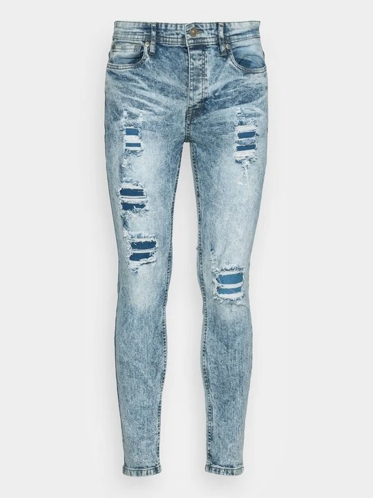 Zdjęcie produktu Jeansy Skinny Fit Brave Soul niebieski