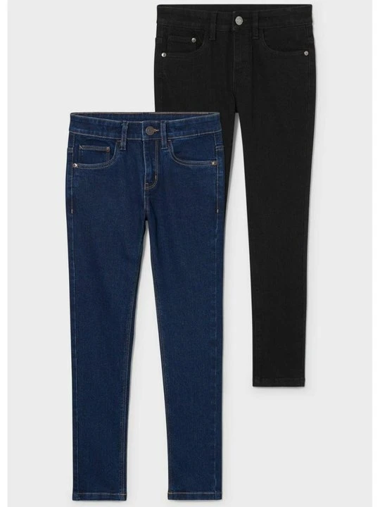 Zdjęcie produktu Jeansy Skinny Fit C&A ciemnoniebieski