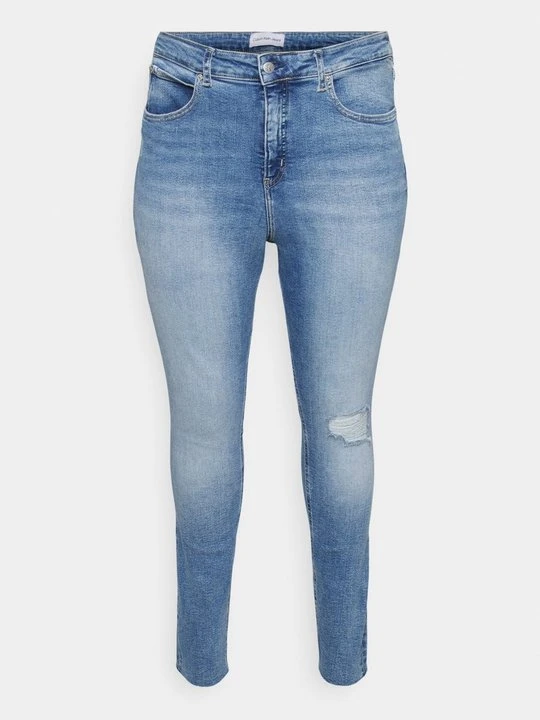 Zdjęcie produktu Jeansy Skinny Fit Calvin Klein niebieski denim
