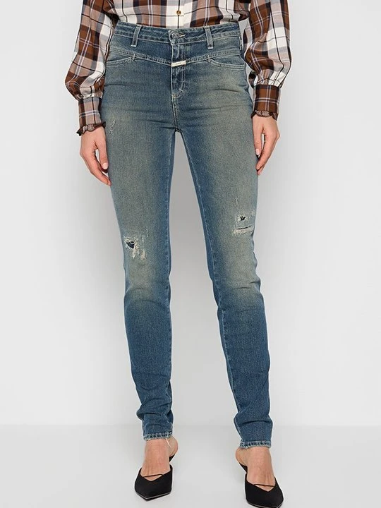 Zdjęcie produktu Jeansy Skinny Fit Closed niebieski