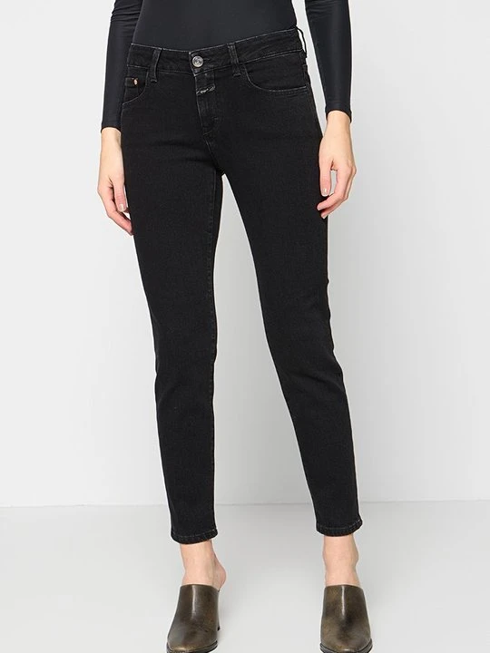 Zdjęcie produktu Jeansy Skinny Fit Closed czarny