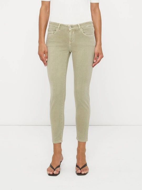 Zdjęcie produktu Jeansy Skinny Fit Closed jasnozielony