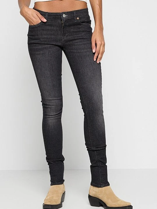 Zdjęcie produktu Jeansy Skinny Fit Denham czarny