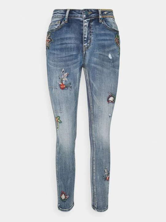 Zdjęcie produktu Jeansy Skinny Fit Desigual niebieski denim