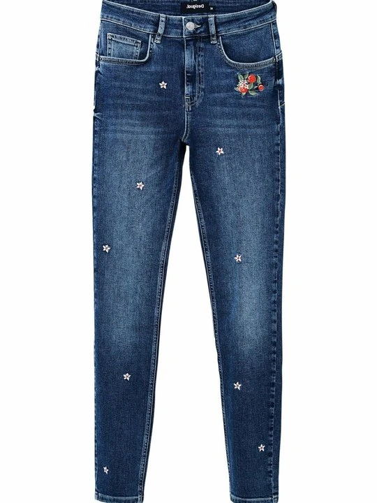 Zdjęcie produktu Jeansy Skinny Fit Desigual niebieski