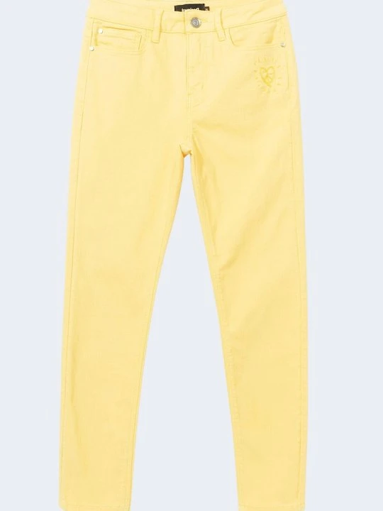 Zdjęcie produktu Jeansy Skinny Fit Desigual żółty