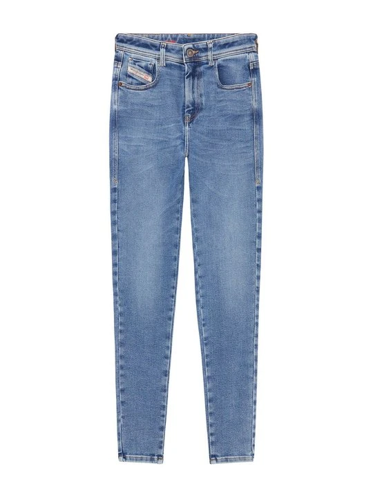 Zdjęcie produktu Jeansy Skinny Fit Diesel niebieski denim