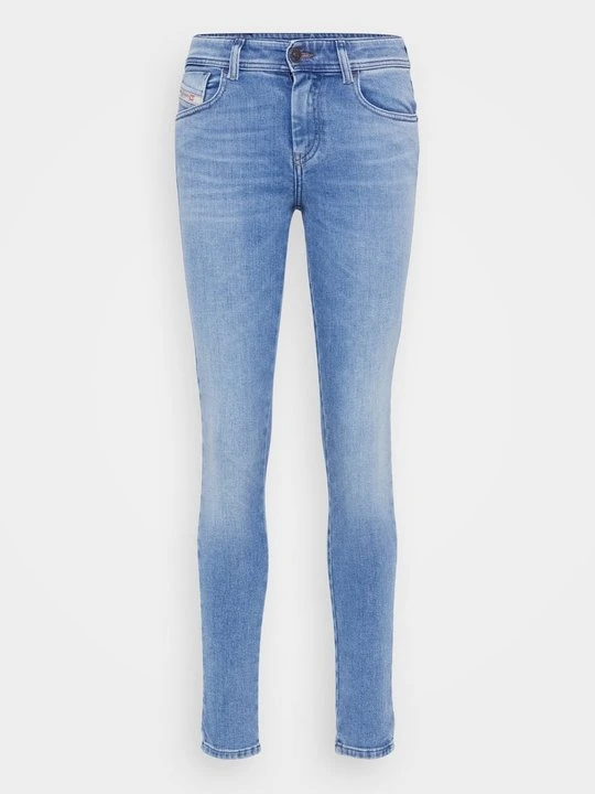 Zdjęcie produktu Jeansy Skinny Fit Diesel niebieski denim