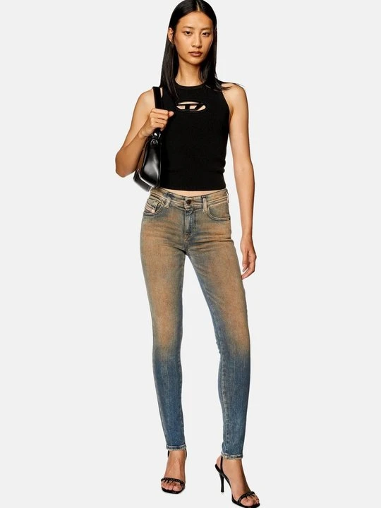 Zdjęcie produktu Jeansy Skinny Fit Diesel niebieski
